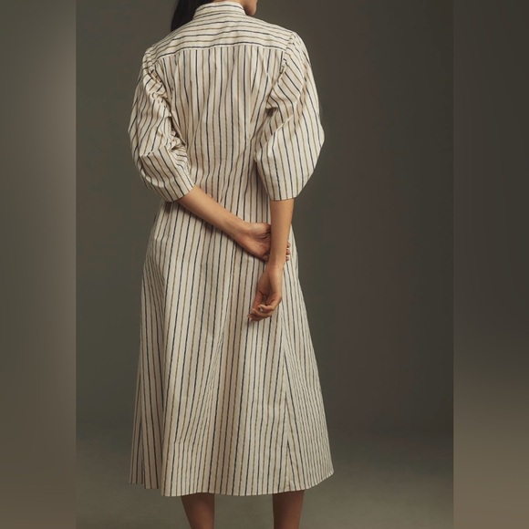 Anthropologie Mare Mare Mock Neck Midi Dress, Size M - Picture 2 of 7